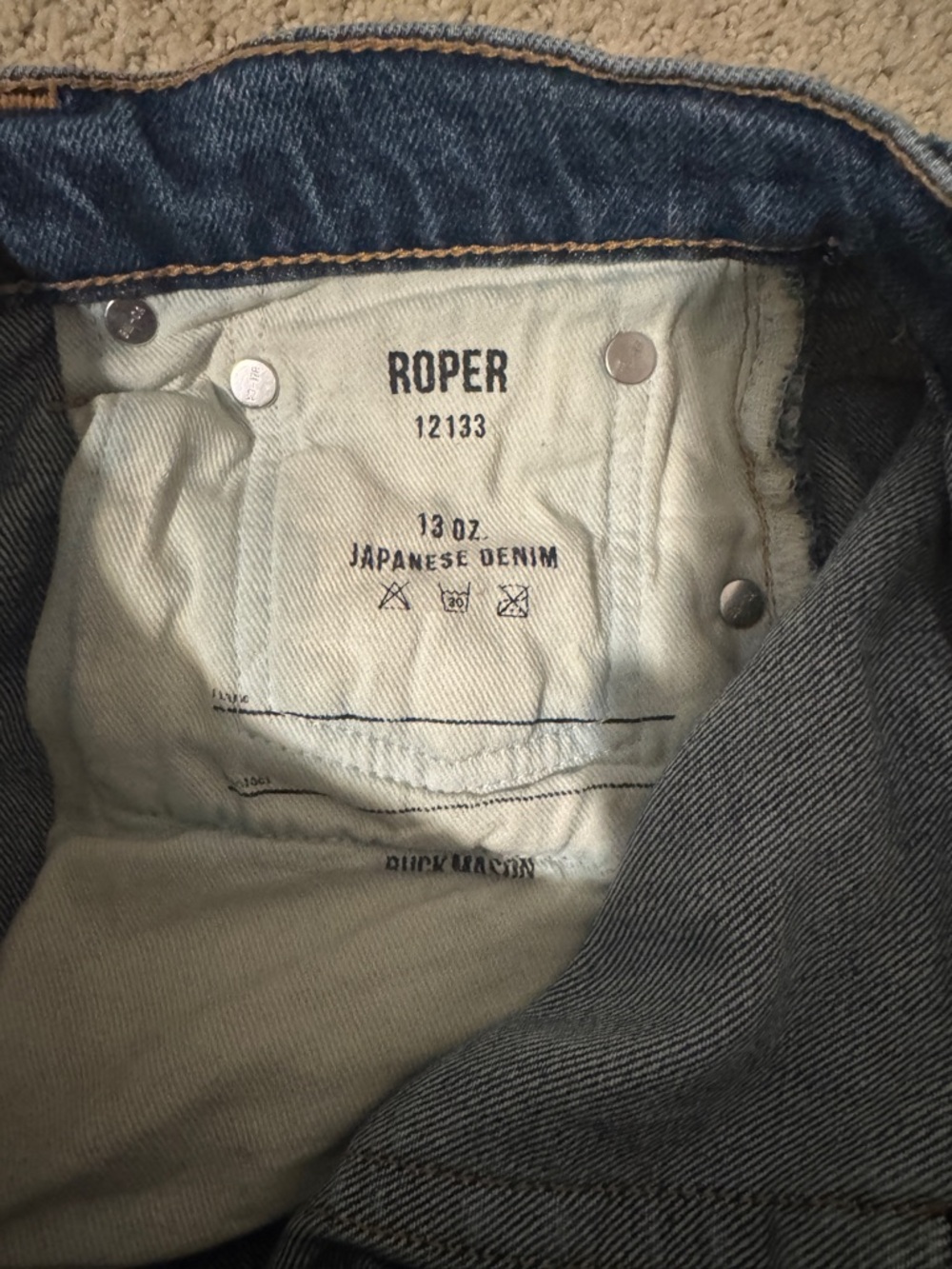 Buck Mason Roper Jean - Picture 4 of 4